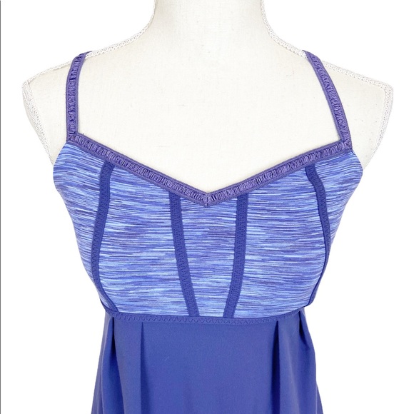 Lululemon Purple Bulerias Tank Top Size 6 - Picture 5 of 12